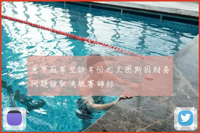 意甲冠军空缺年份尤文图斯因财务问题被取消联赛锦标